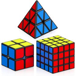 Juego De Cubos De Velocidad x 3 Unidades - Juego Cubo De Rubik